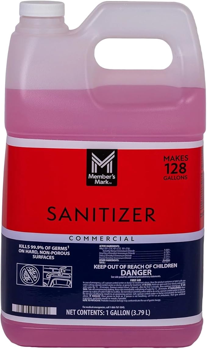 Member's Mark Commercial Sanitizer (128 Ounce) (2 Pack)
