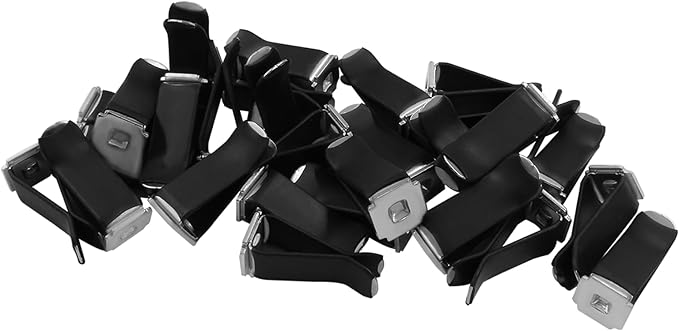40 Pcs Square Head Car Vent Clips, Air Freshener Clips for Office Home Car Air Conditioner Outlet, Black