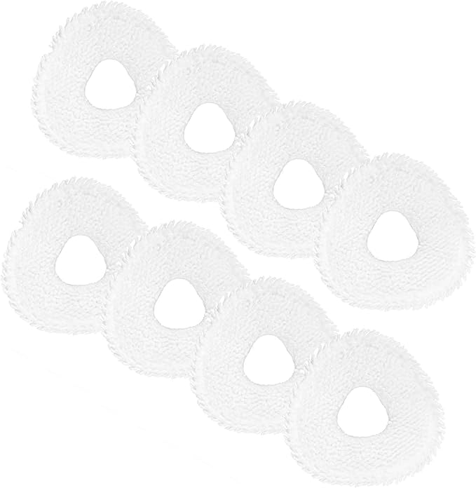 Replacement Mop Pads Compatible with Narwal Freo Pro X Ultra Narwal Freo Z Ultra Z10 T10 J3 J4 J5 R10 Microfiber Resuable Mop Cloth Robot Vacuum Cleaner Accessories