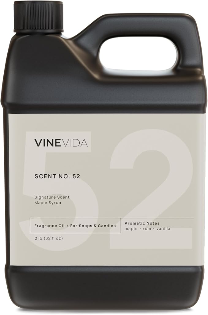 VINEVIDA Maple Syrup Scents [32oz] - Natural Fragrance Oil for Candle Making and Soap Making