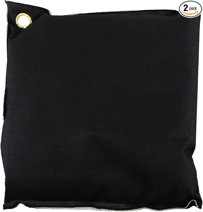 BambooMN Activated Bamboo Charcoal Air Purifier - 350g Black - 2 Bags