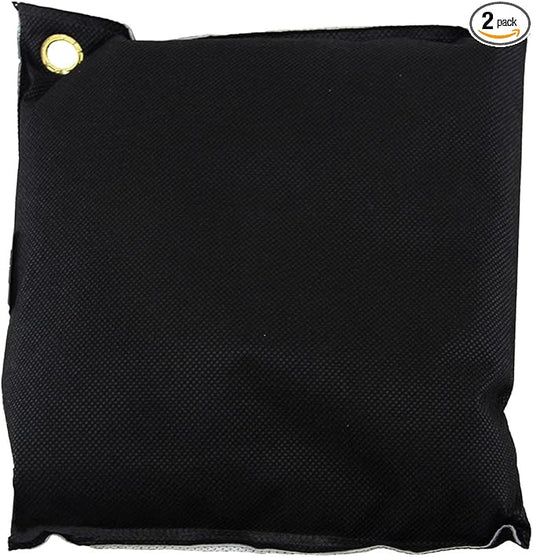 BambooMN Activated Bamboo Charcoal Air Purifier - 350g Black - 2 Bags