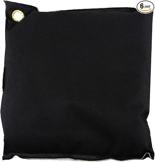 BambooMN Activated Bamboo Charcoal Air Purifier - 350g Black - 6 Bags
