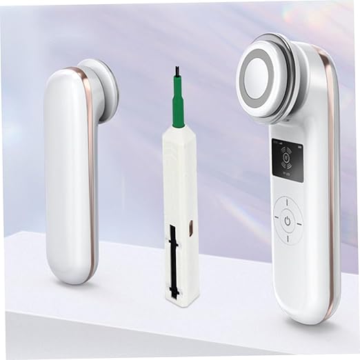 Veemoon Fiber Optic Connector Cleaning Fiber Cleaner Pen Fiber Optic Cleaner Equipment Fiber Cleaning Pen Fiber Optic Wire Cleaner Sc Special Style, 17.5x1.8cm, White, AR123380W81RORXI
