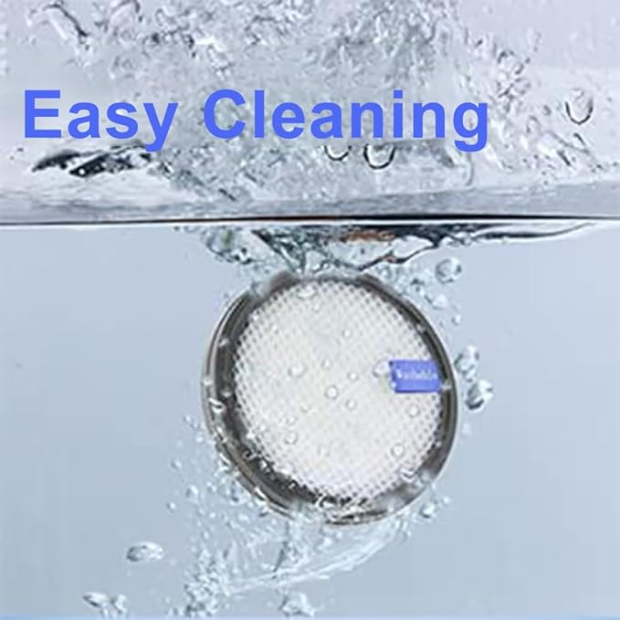 Chuancheng 2Pcs Vacuum Cleaner Dust HEPA Filter for PrettyCare W200 Wireless Vacuum Cleaner Filter Replacement Parts