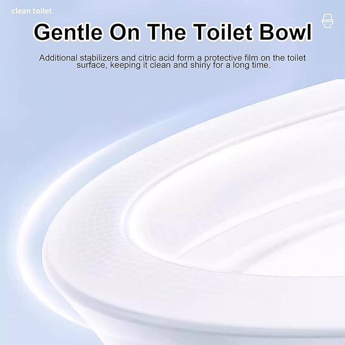 2PCS Toilet Bowl Cleaner Tablets, 2026 New Drop-In Cleaner for Freshness, Powerful Cleaning (32 Pack)