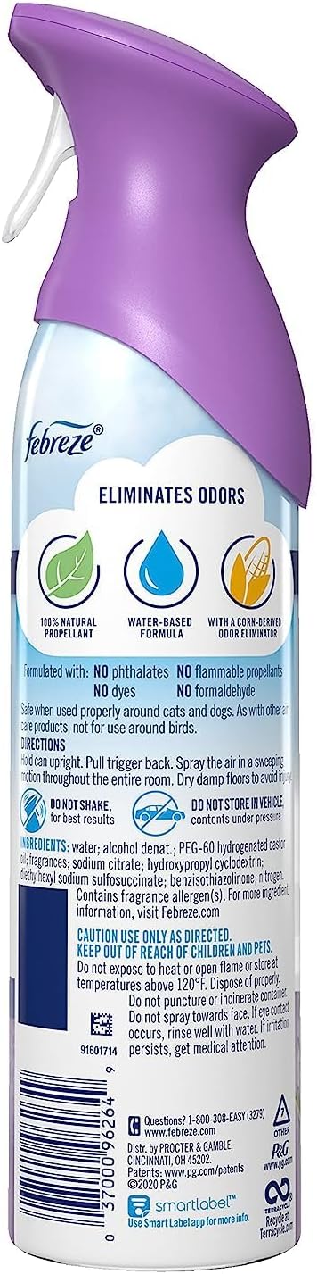 Febreze AIR Effects Air Freshener Mediterranean Lavender (1 Count, 8.8 oz)