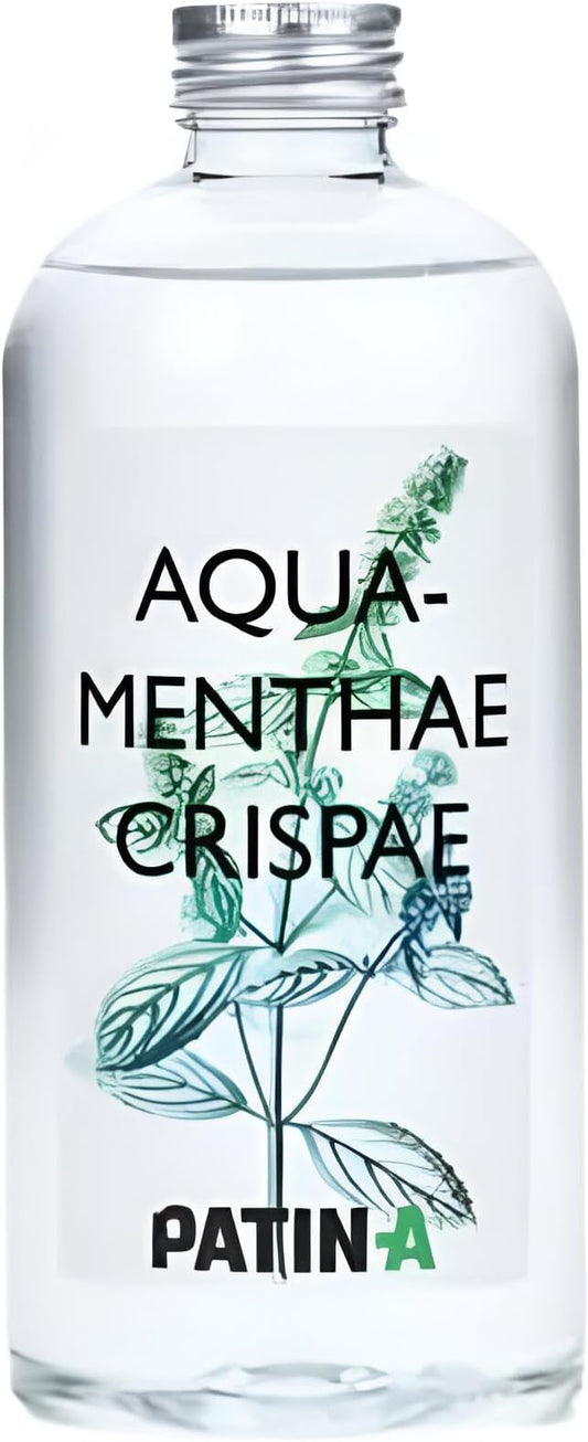 Crisped Mint Water | Spearmint Ironing Spray | Natural Fabric Care & Starch Aid | Fresh Deodorizing Finish | Spray Refill 500ml