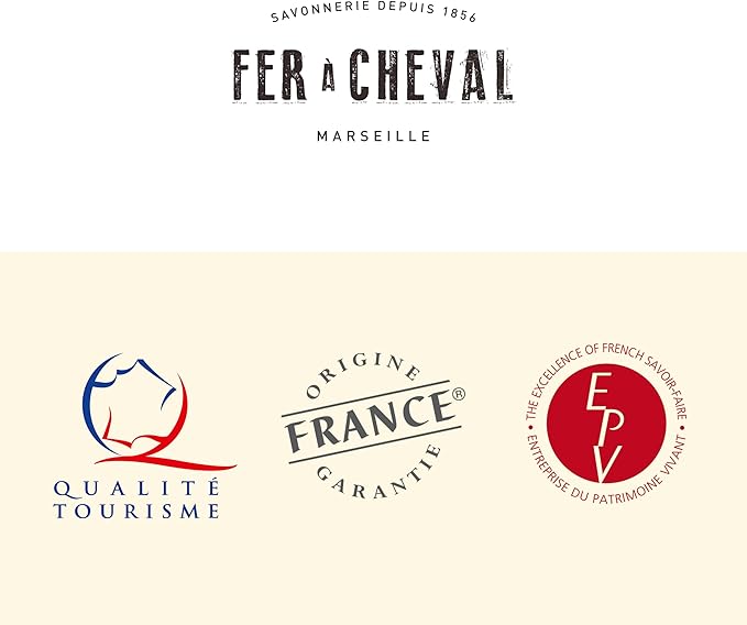 Fer à Cheval Marseille Soap Stain Remover Stick 2 Pack - Natural, Hypoallergenic, Travel-Sized Laundry Solution, 150 g/5.29 oz (Stick)
