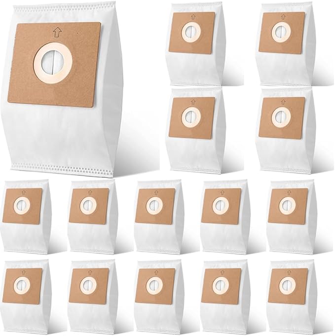 15 Pack HEPA Filter Replacement for Atrix Vacuum Bags AHLR-2, compatible with Atrix AHSC-1 Lil' Red Vacuum Cleaner