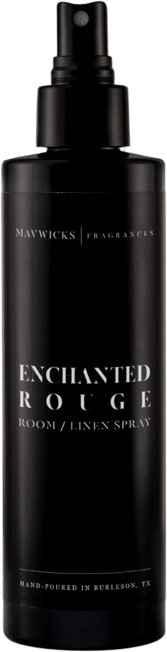 Fragrances - (Enchanted Rouge) Linen & Room Spray (8oz) – Bedroom & Home Fragrance Mist, Long-Lasting Freshness To Brighten Up Your Space, Fabric & Air Freshener, Aromatherapy Scent Spray