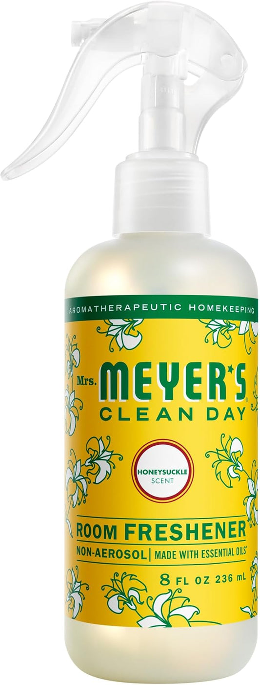 MRS. MEYER'S CLEAN DAY Room Spray, Honeysuckle Scent, 8 Fl Oz Bottle