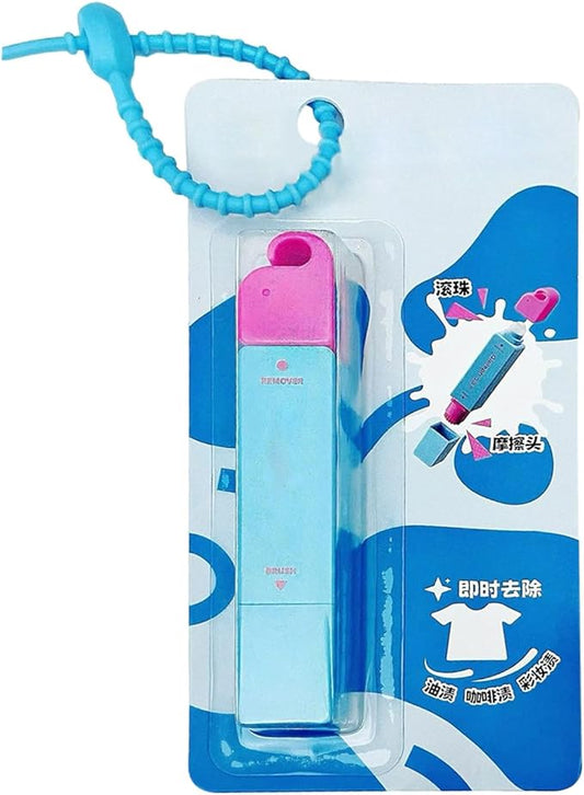 Fabric Pen for Clothes - 12ml Travel Size Stain Remover Pen | Spot Cleaner Double-Ended Stick Cleaning Tools for Fabric Oil Food Grease Kids Adults Beach Vacation Picnic Outdoor