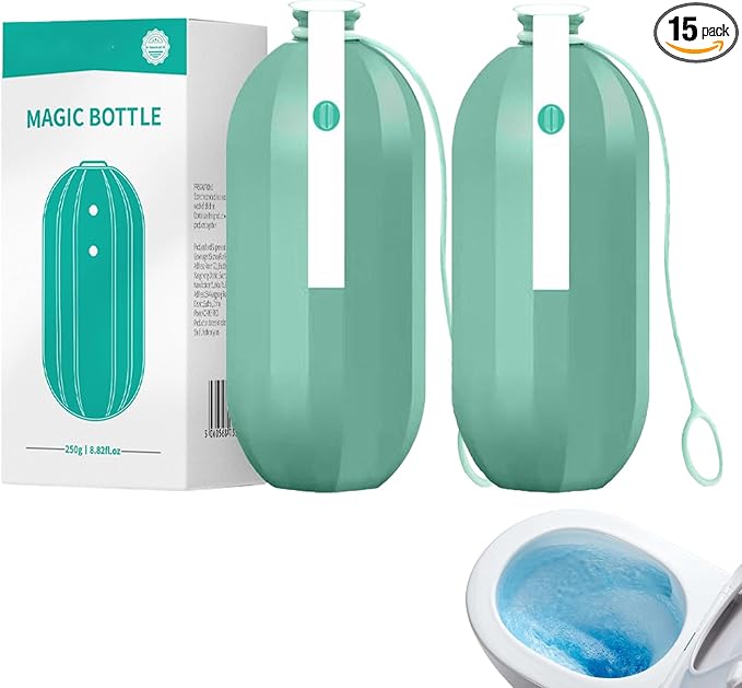 Automatic Toilet Bowl Cleaner,Toilet Cleaner 10 Years,Crazy Clean Toilet Bowl Cleaner,Fresh Scent (2)