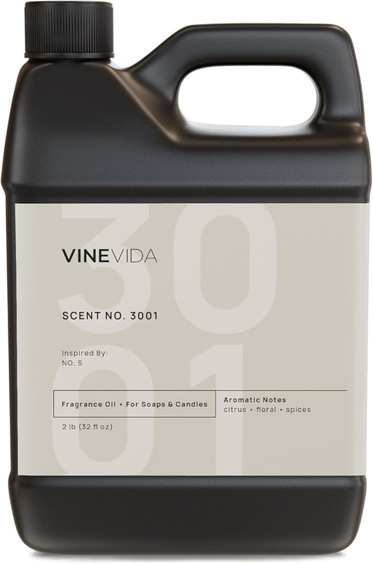 VINEVIDA [32oz] NO. 3001 Fragance oill for Soap Making - Soap Fragrance Oil - Scents for Soap Making - Oils for Soap Making - Essential Oils for Soap Making - Soap Scent