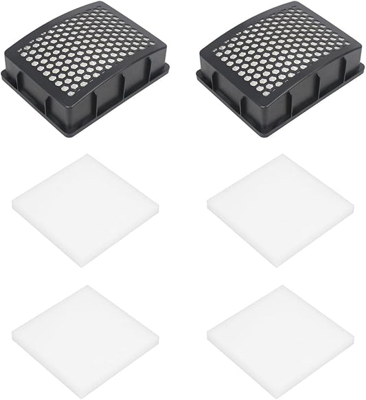 Replacement Filter Compatible with Kenmore BU4022 BU4050 BU4020 BU4018 Bagless Upright Vacuum (2 Hepa + 4 Foam Filters)