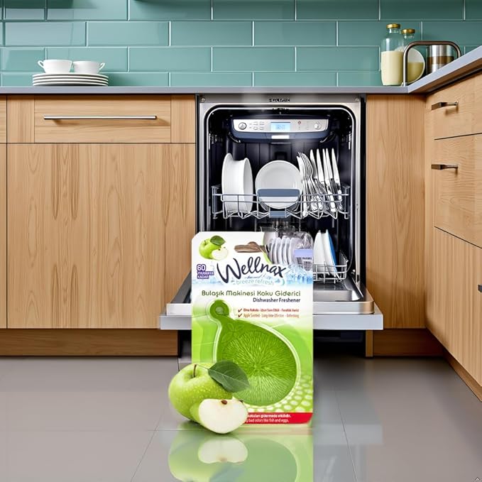 Wellnax Dishwasher Freshener (Green Apple)