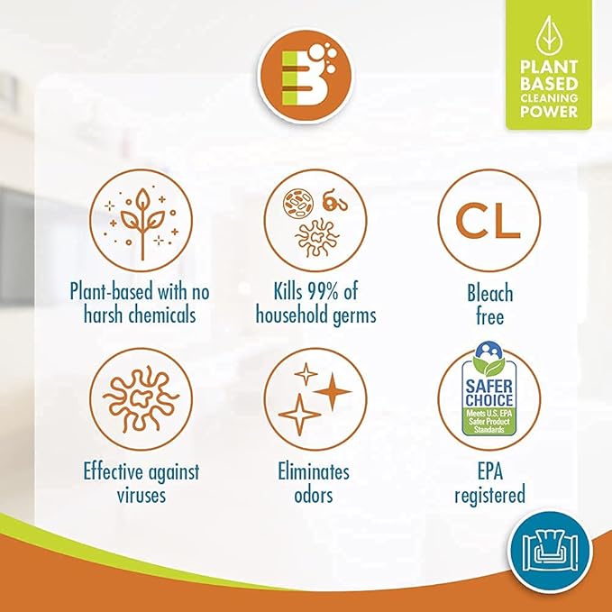 Boulder Clean Disinfecting Wipes, Fresh Lemon, Eco-Friendly Disinfectant, Multi-Surface Cleaning Wipes, On-The-Go Antibacterial Wipes, Kills Over 99.9% Germs, 72 Count (Pack of 4)