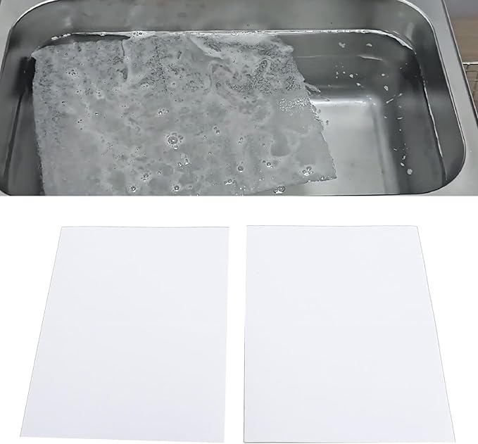 Ultrasonic Machine Degreaser Cleaning Sheet for Degreasing Alloy Steel Automotive Parts, Cleaning Copper, Aluminum Mg Alloy Parts, Glasses, Jewelry, Watches. 40 Sheets