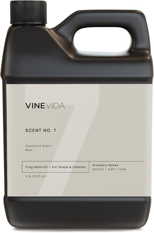 VINEVIDA [32oz] Beer Fragrance Oil for Candle Making and Soap Making - Premium Candle Scents for Soy Candles