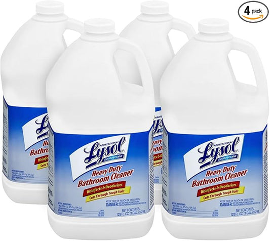 Lysol - 94201 Professional Heavy Duty Bathroom Cleaner Concentrate, 4gal (4X1gal)