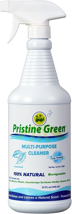 100% Natural All Purpose Cleaner | Plant based | Biodegradeable | Lab Tested | Patented Formula (Unscented)