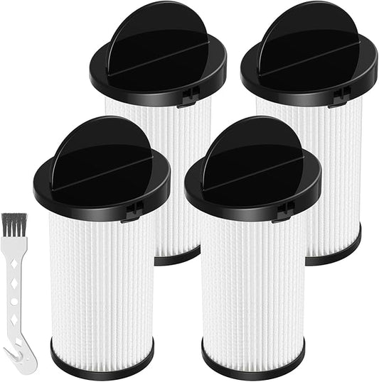 HEPA Pre-Motor Filter Compatible with EyeVac Home, Pro, Pet, Air, Plus and NeoVac Elite Touchless Stationary Vacuum For Eye-Vac Filter Replacement Part # EV-PMF, 4 Pack