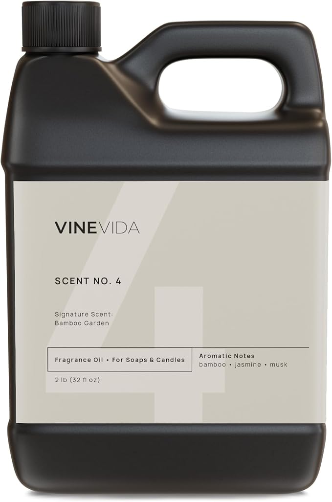 VINEVIDA [32oz] Bamboo Garden Fragrance Oil for Candle Making and Soap Making - Premium Candle Scents for Soy Candles