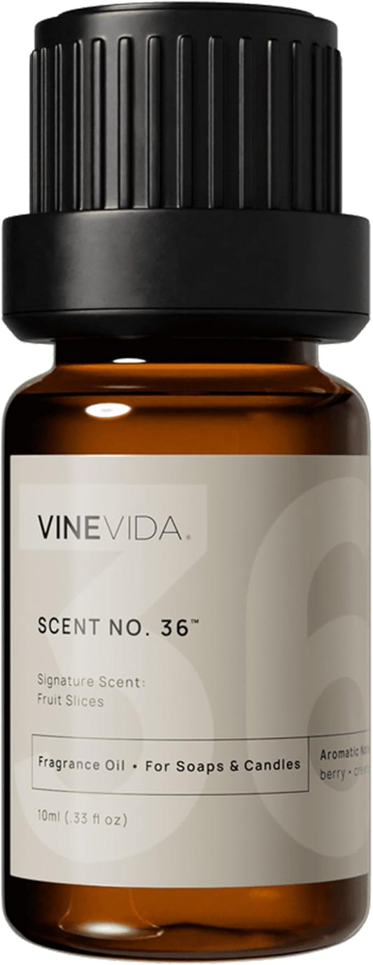 VINEVIDA Scent No.36 0.33oz Fragrance Oil for Candle & Soap Making - Made in USA Natural Candle Scents
