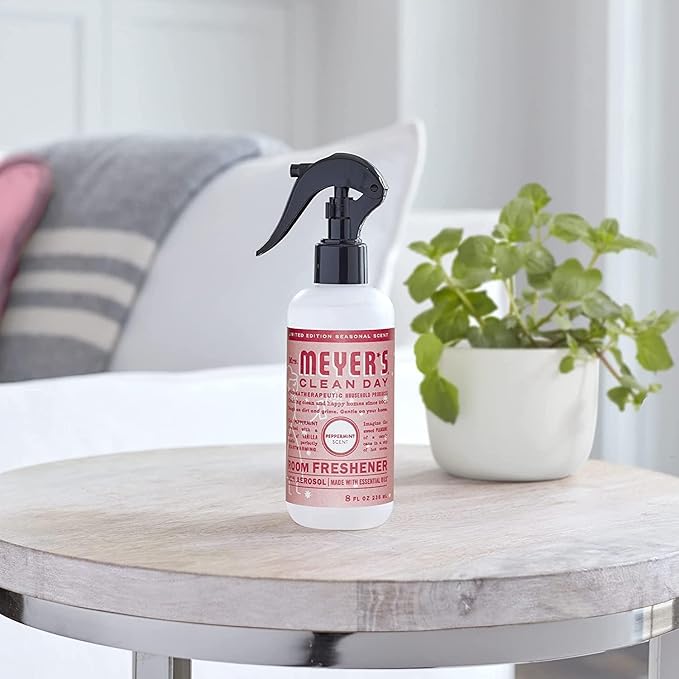 Mrs. Meyer's Clean Day Peppermint Scent Room Freshener, 8 Ounce (Pack of 6)