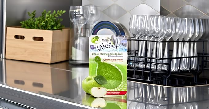 Wellnax Dishwasher Freshener (Green Apple)