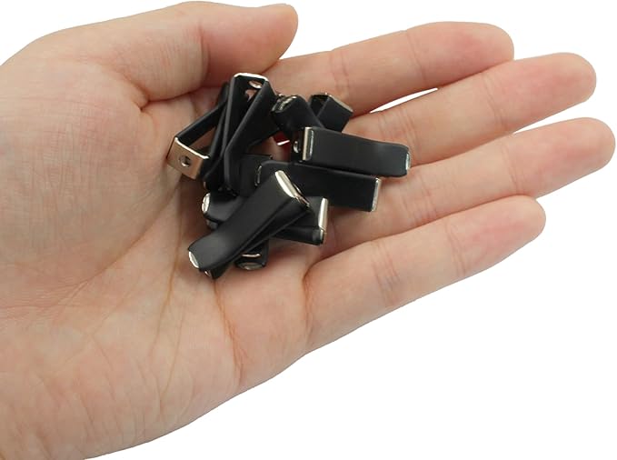 20 Pcs Square Head Car Vent Clips with Box, Air Freshener Clips for Office Home Car Air Conditioner Outlet, Black