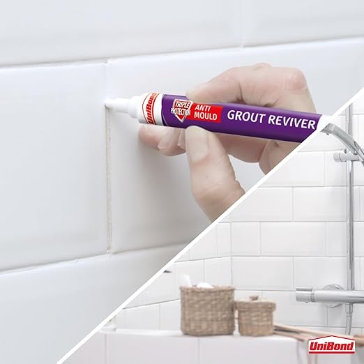 Unibond Grout Reviver For Walls (pen), 7ml Ice White (1878160)