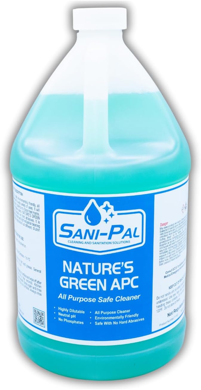 Nature's Green APC, safe, environmentally friendly, all purpose, all surface cleaner, 128 fl oz, Fresh Scent