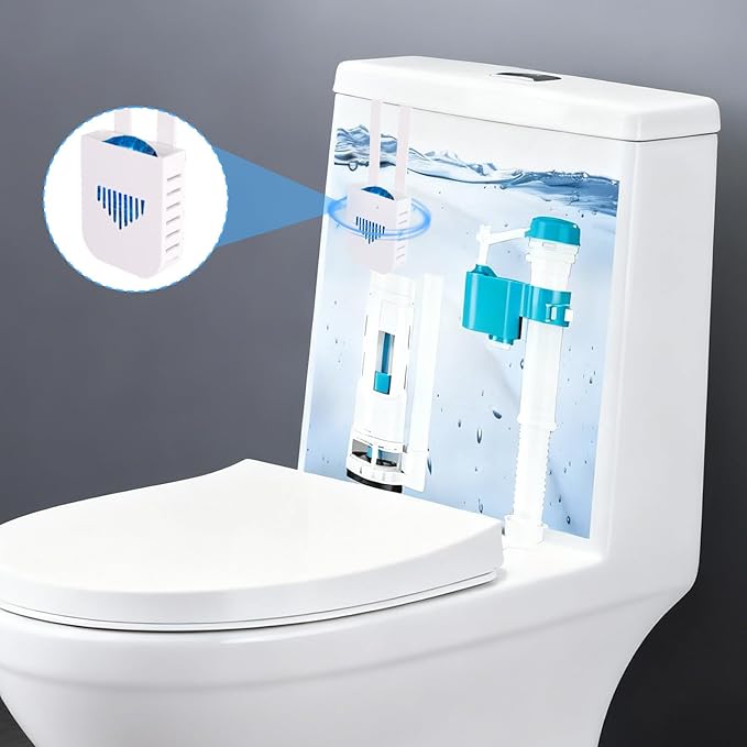 2 Sets Toilet Tank Holder, Hanging Toilet Bowl Carrier Hook Holder Hanger Bracket Caddy (Style 2)