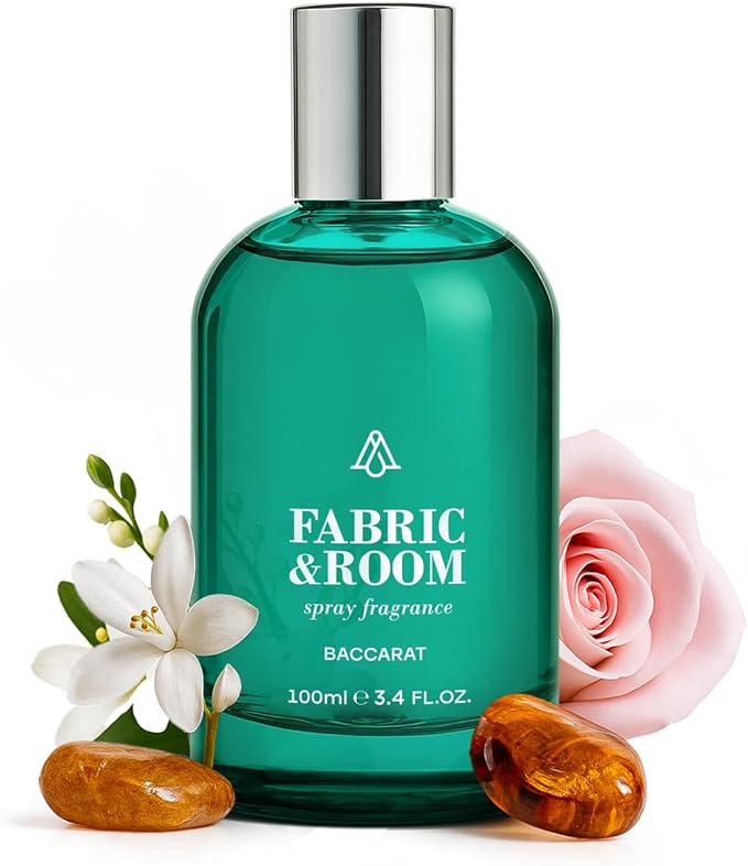 AromaPlan All Natural Room Spray Inspired by Bacc. Rouge- Non Toxic& Long Lasting, Concentrated 5-Star Hotel Room Spray, Odor Eliminator- Home, Room, Bed, Couch, Pillow, Fabric (100 ml)