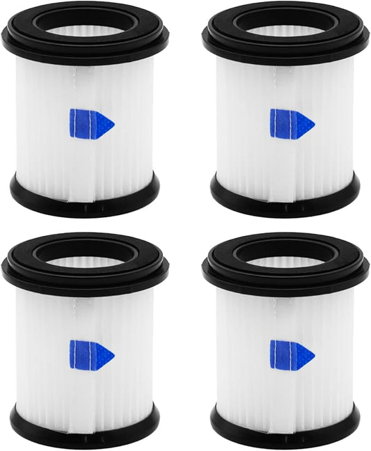 ilovelife 4PCS HEPA Filter with Mesh Filter Replacement for INSE N5S N5T S6T S6P Pro S610/TMA T120 T121 T151 T150 T220 T210 T181 T180 T220 Cordless Vacuum Cleaner, White