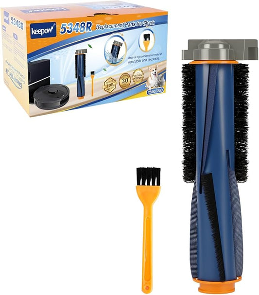 KEEPOW Main Roller Brush Replacement Compatible with Shark AI AV2511AE AV2501S AV2501AE RV2502AE RV2410WD RV2610WA RV2610WD RV2620WD RV2520AOUS AV2510AOUS Robot Vacuum Replacement Parts, 1 Pack