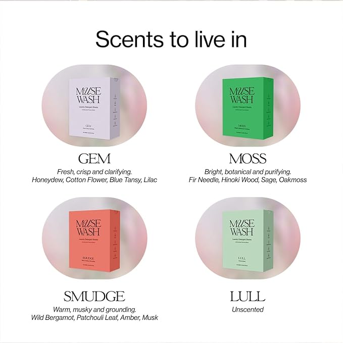 Laundry Detergent Sheets | Enzyme-Powered, Vegan, Paraben-Free | Luxury Scents | Plastic-Free, Eco-Friendly, Travel-Friendly Packaging (100 Loads - 2 Boxes, SMUDGE)