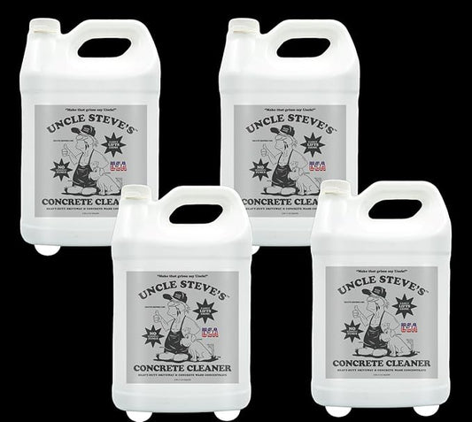 UNCLE STEVE'S® Concrete & Driveway Cleaner Concentrate - Multi-Purpose - Biodegradable - Eco-Friendly - Non-Toxic (4)