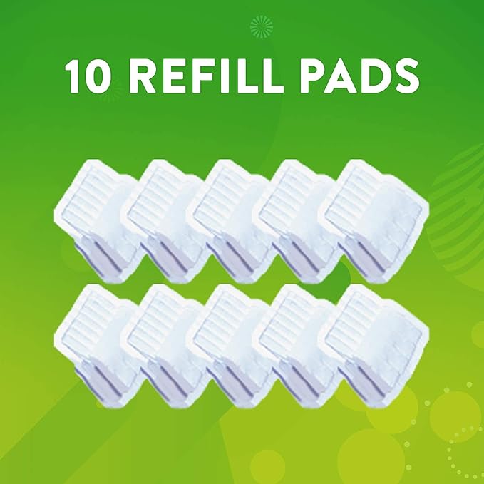 Scrubbing Bubbles Fresh Brush Flushable Refill Pads for Toilet Cleaning System, Citrus Action Scent, Toilet & Toilet Bowl Cleaner, 10 CT Refill Pads/Pack (Pack of 1)
