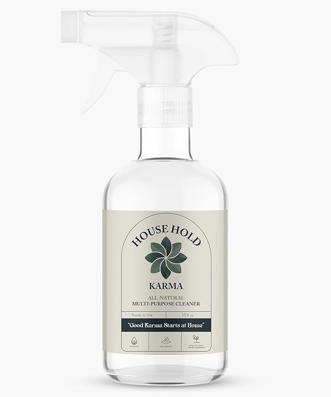 Multi-Purpose Cleaner, Plant-Based, Gentle & Unscented - Effective Natural Cleaning Solution, 16 fl oz