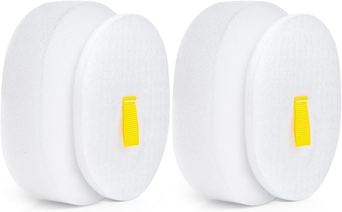 2Pack IP3251 Foam & Felt Vacuum Filters for Shark PowerDetect Cordless Upright Cleaner IP3251, IP3253, IP1251