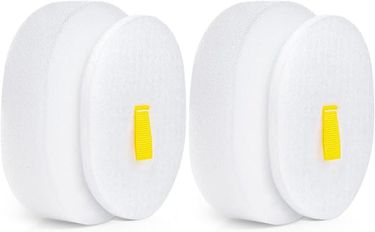 2Pack IP3251 Foam & Felt Vacuum Filters for Shark PowerDetect Cordless Upright Cleaner IP3251, IP3253, IP1251