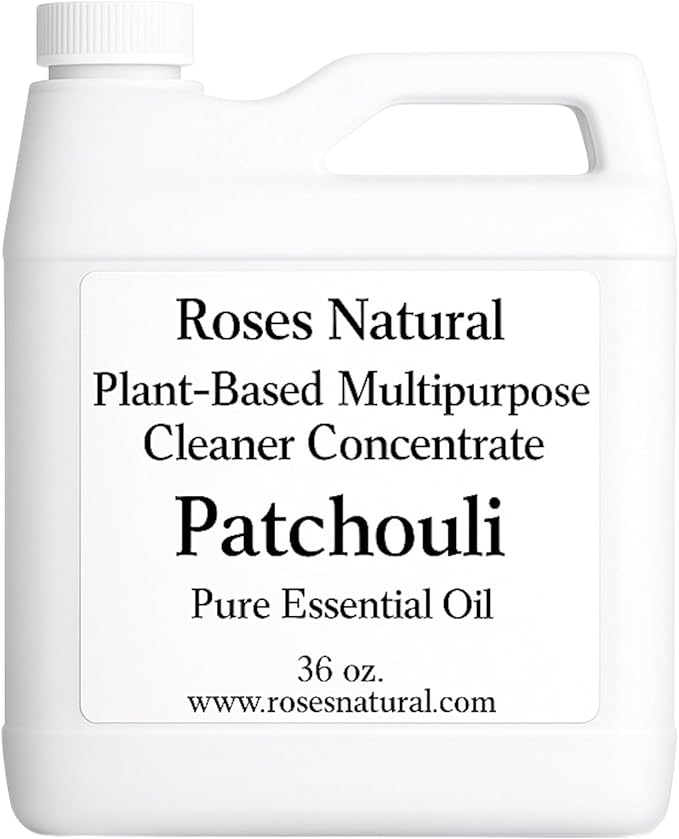 Multipurpose Cleaner Concentrate, 36 oz | Plant-Based, Non-Toxic, Biodegradable | Streak-Free Cleaning for Kitchen, Bathroom, Glass & Floors (Fresh Rose)