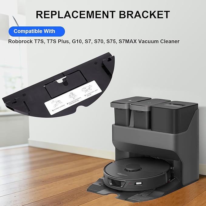 Mop Pad Plate Accessories for Roborock T7S, T7S Plus, G10, S7, S70, S75, S7MAX Vacuum Cleaner