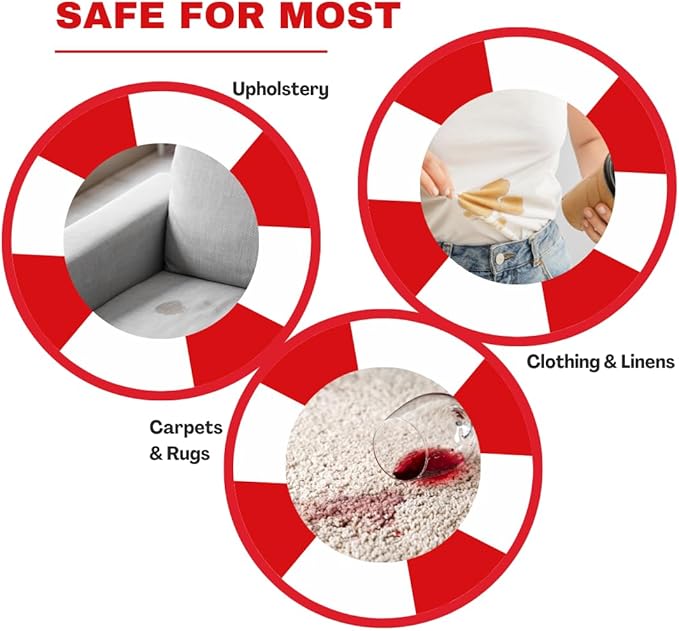 To Go, Ruby Rescue Stain Remover, Powerful Peroxide Formula, Clothes, Carpets, Upholstery, Spray Cleaner, Instantly Lifts Protein-Based Stains