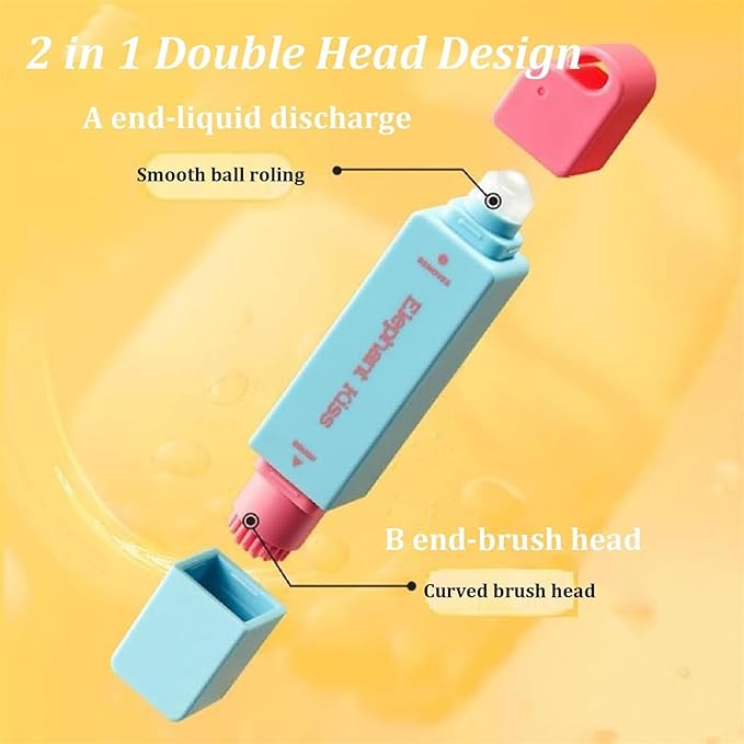 Elephant Kiss Stain Remover Pen, Elephant Kiss, 3-Second Stain Remover Pen, Double Head Instant Treater Sticks, Tackles Stubborn (2, Grenn)