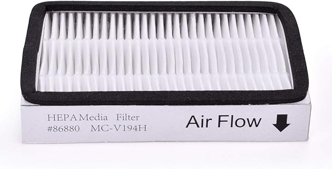 4-Pack - Kenmore EF-2 86880 Exhaust Vacuum HEPA Filters. Compare to Replace Sears Kenmore Part # 20-86880 (86880), 40320, EF2, 610445. Also Replaces Panasonic MC-V194H.