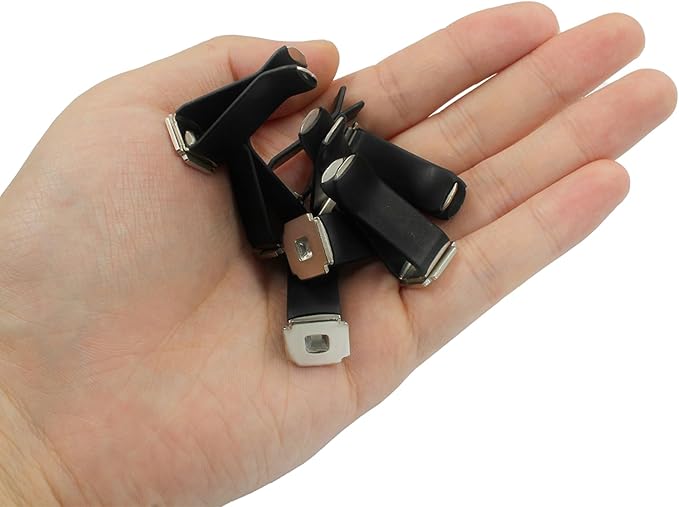 40 Pcs Square Head Car Vent Clips, Air Freshener Clips for Office Home Car Air Conditioner Outlet, Black